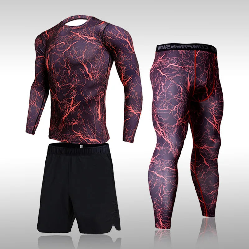 Camouflage Men's Running Sets