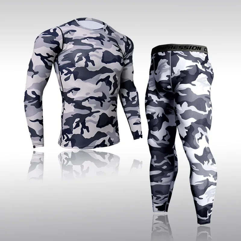 Camouflage Men's Running Sets