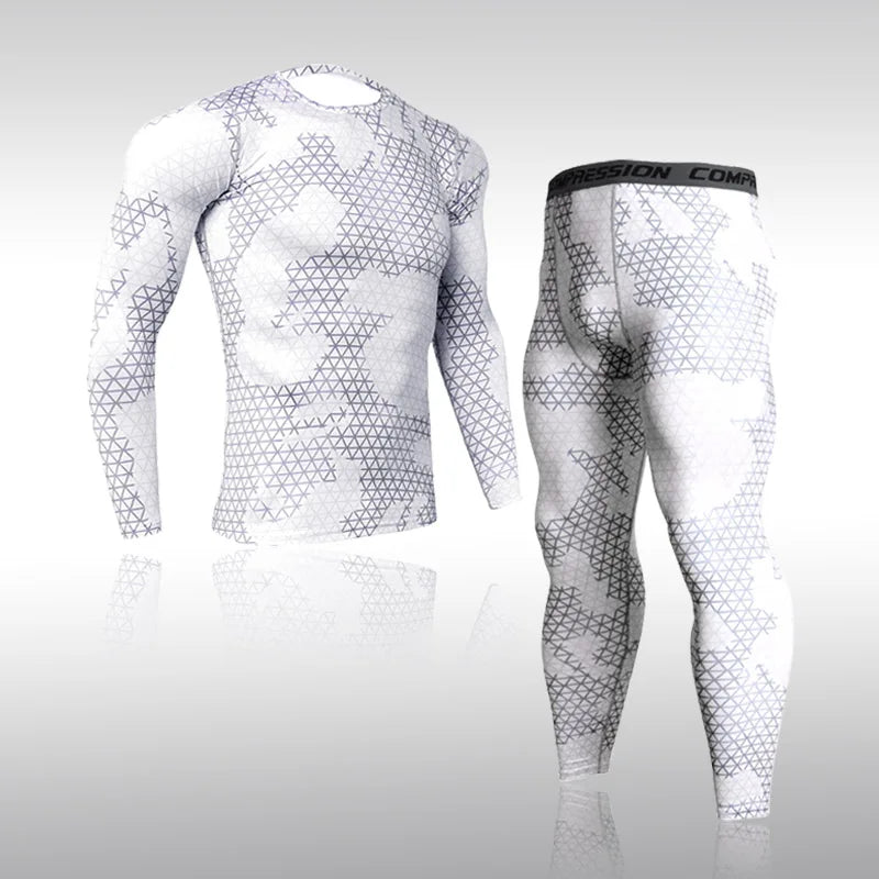 Camouflage Men's Running Sets