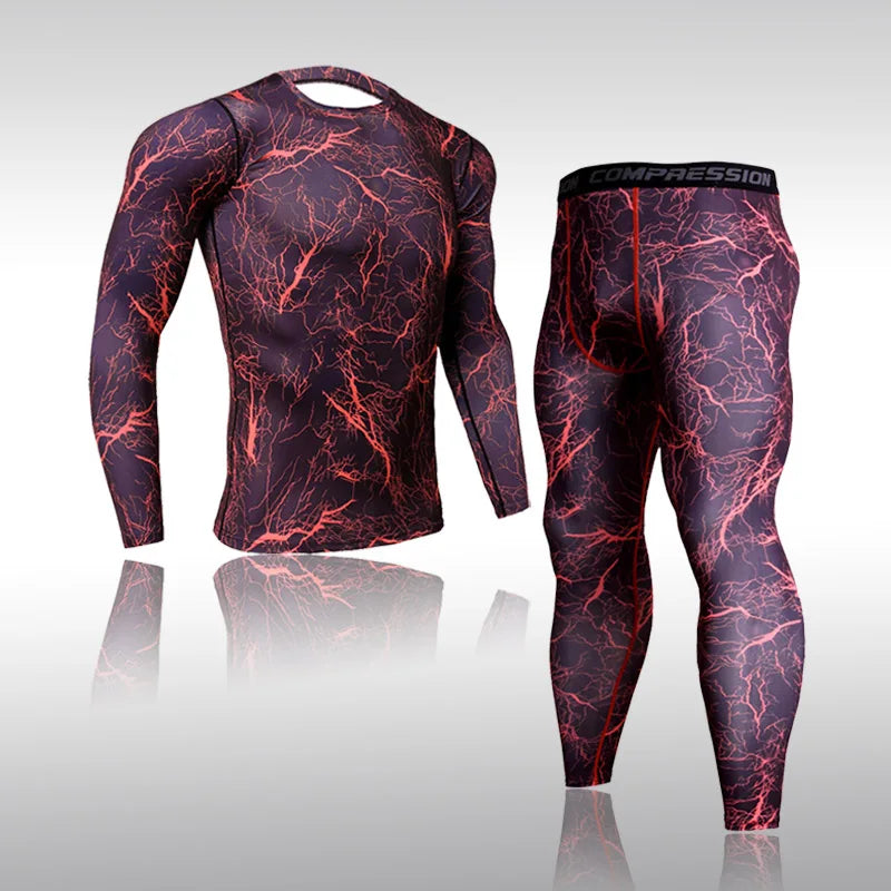 Camouflage Men's Running Sets