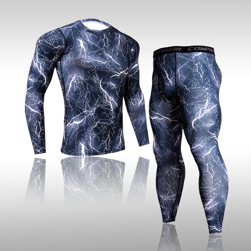 Camouflage Men's Running Sets
