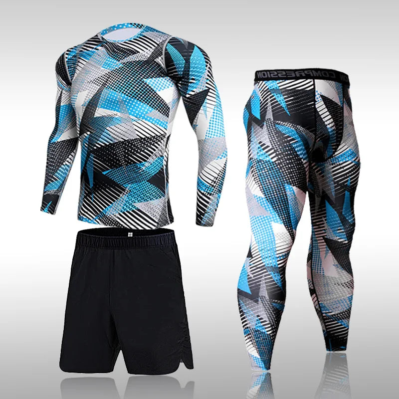 Camouflage Men's Running Sets