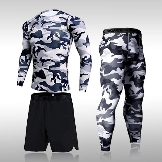 Camouflage Men's Running Sets